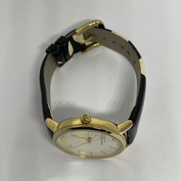 Kate Spade Metro 0173 Women's Black Leather Analog Dial Quartz Watch WO451 - Picture 8 of 12